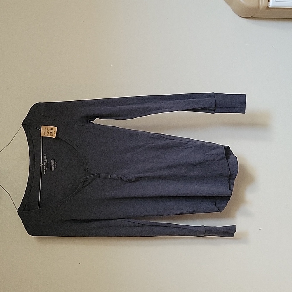 Womens long sleeve button down shirt